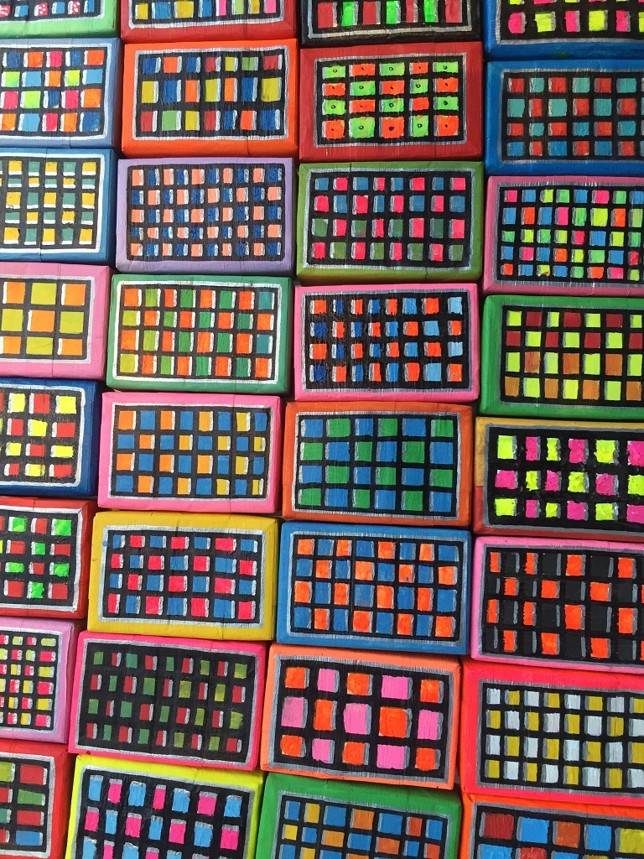 Karobox, Acryl auf Karton, 2011